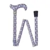 Fashion Folding Walking Stick Concentric Circles【AA.005】 2 Safety Fashion Folding Walking Stick Concentric Circles