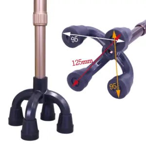 Stable Stand Up Cane #7303 5 Stand-Alone Walking Canes