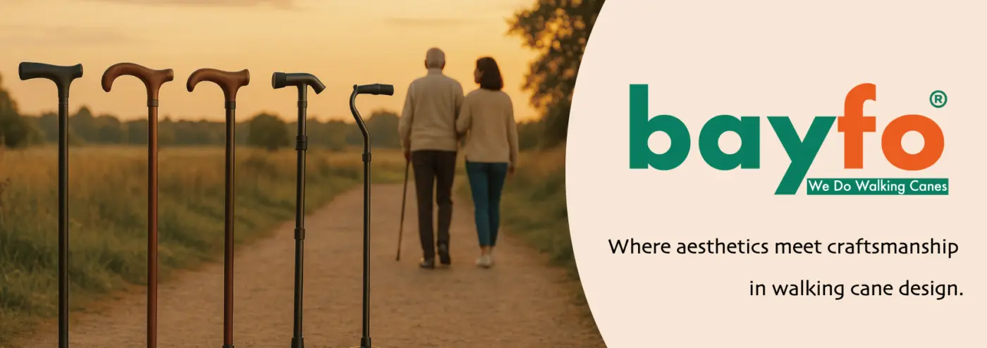 Taiwan Bayfo | Walking Stick Manufacturer 43 Where aesthetics meet craftsmanship in walking cane design.